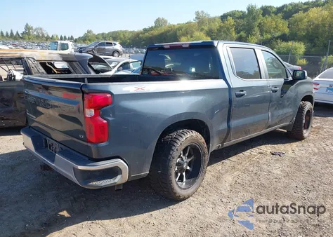 2020 Chevrolet Silverado 1500 4Wd Short Bed Lt из США, поврежденный, VIN 1GCUYDED8LZ120755